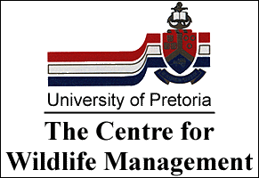 The Centre for Wildlife Management, University of Pretoria. Postgraduate training in wildlife and environmental management. Honours courses, Masters and Doctoral degrees. Africa, centre, wildlife, management, course, university, pretoria, training, education, honours, masters, doctorate, ecology, ecological, ecologist, zoology, animals, plants, environment, impact, classes, qualifications, placements, jobs, positions, game, ranger, scientist, scientific, botany, veterinary, capture